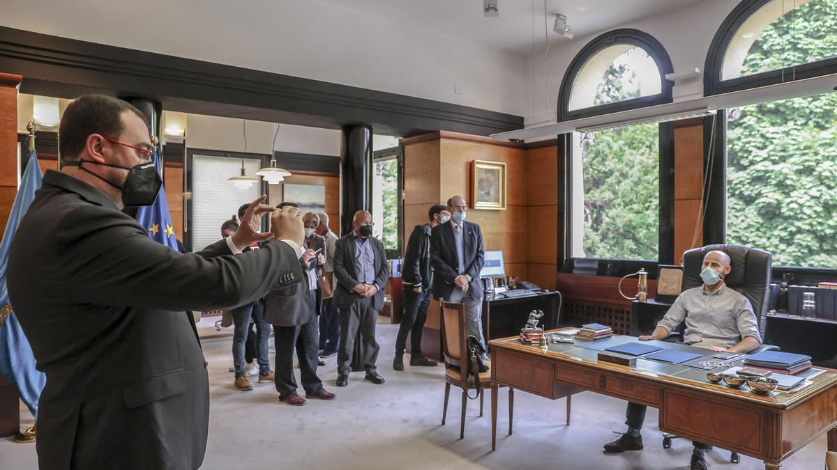 Visita guiada al edificio de Presidencia en Asturias