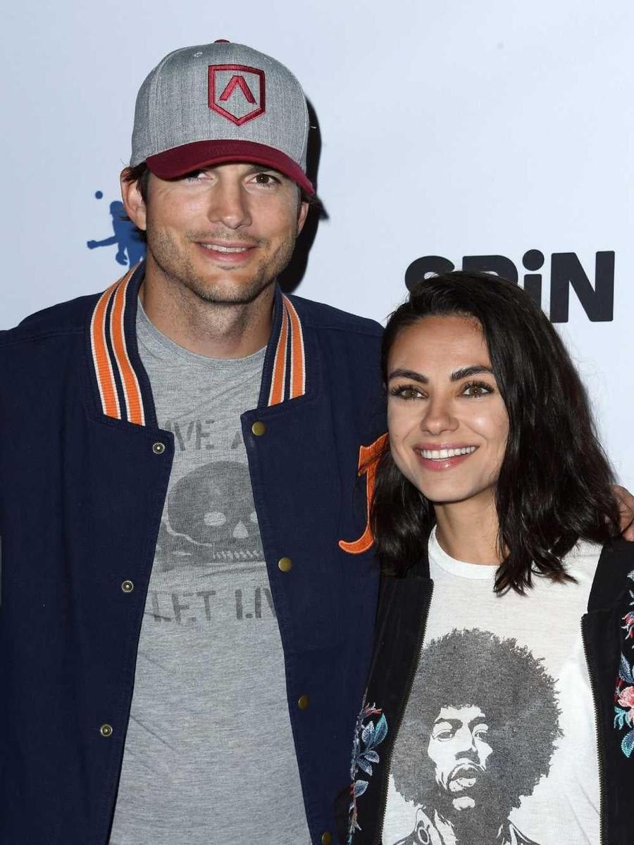 Ashton Kutcher y Mila Kunis