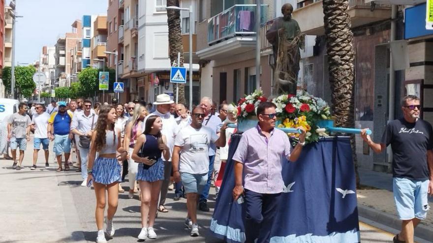 Los marineros de Benicarló celebraron la procesión en honor a Sant Pere.  | BOIX