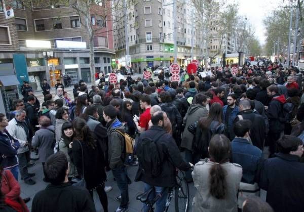 Protesta de Stop Desahucios