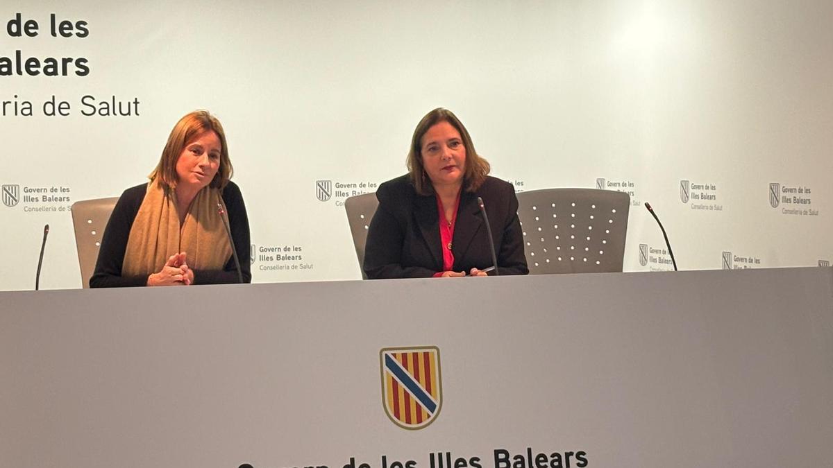 La consellera de Salut, Manuela García, en rueda de prensa tras el Comité de Enfermedades Infecciosas