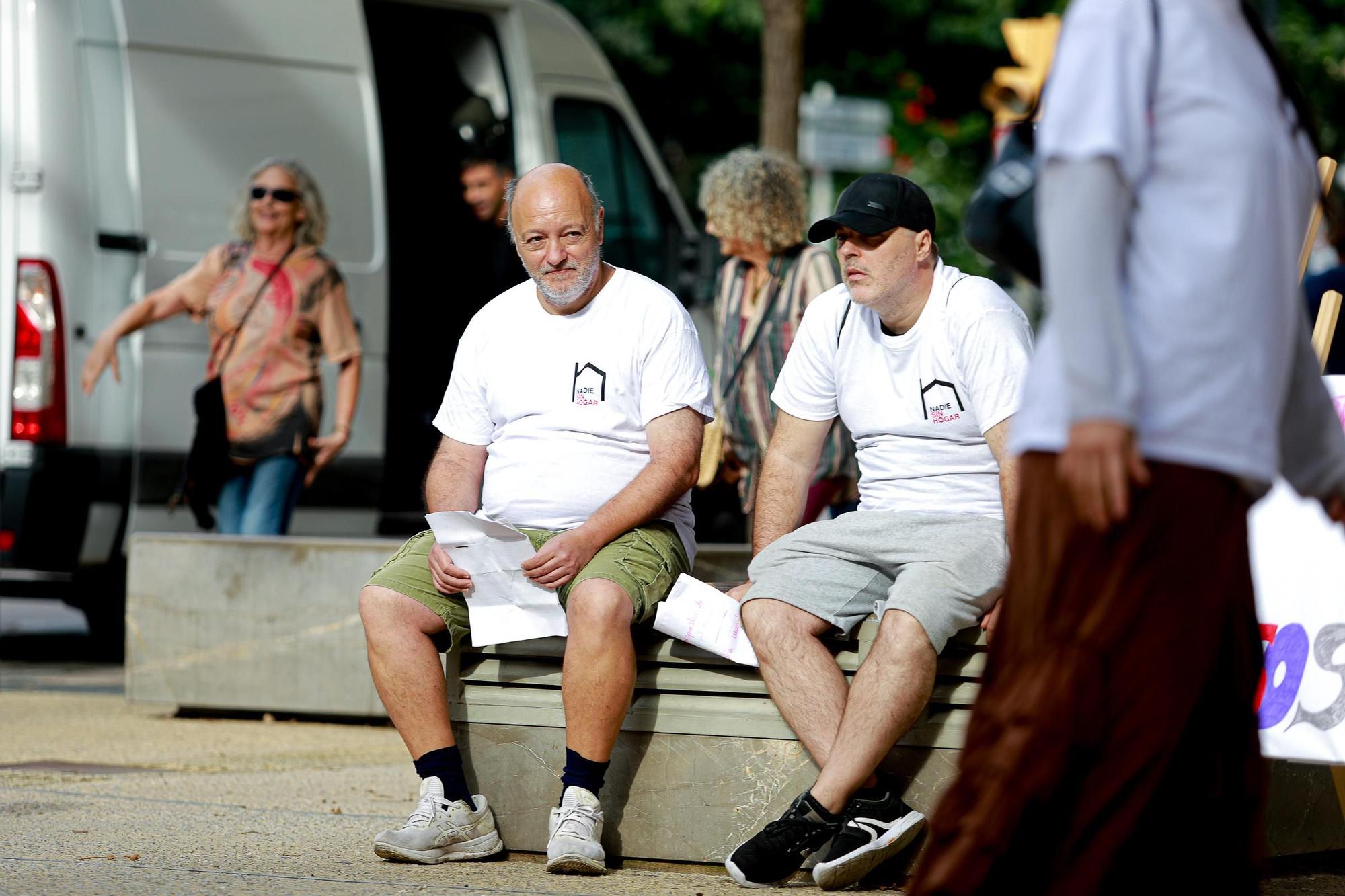 La celebración del Día de las Personas sin Hogar en Ibiza, en imágenes