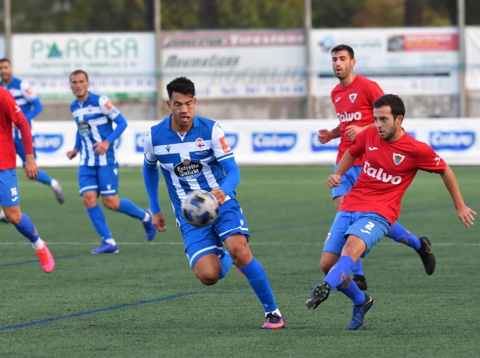 El Dépor no pasa del empate ante el Bergantiños