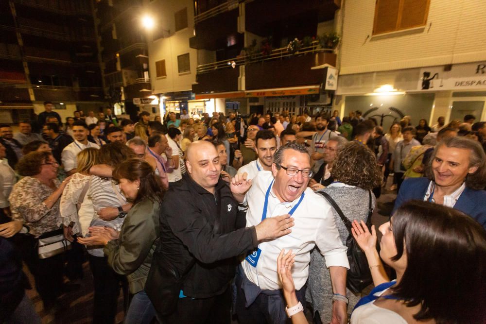 El PP recupera la mayoría absoluta en Benidorm