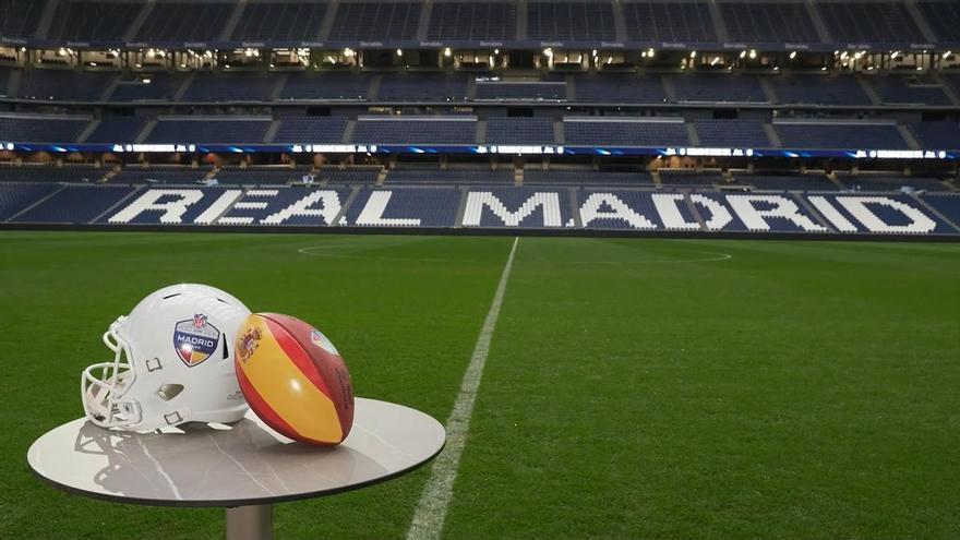 El Bernabéu volverá a acoger este año un partido de la NFL dentro de un acuerdo plurianual