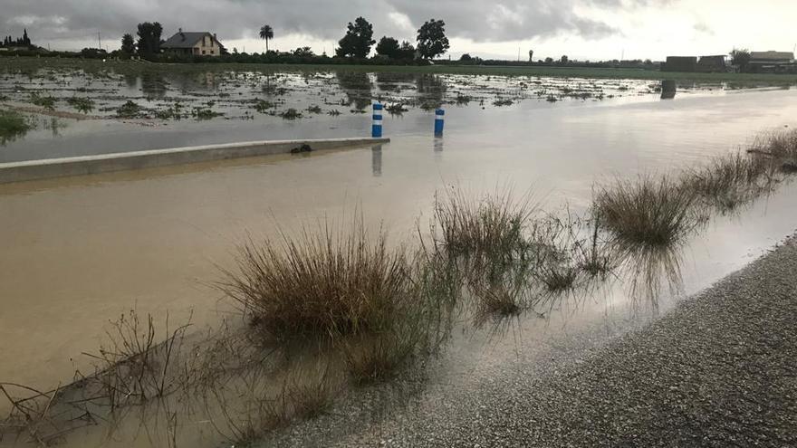 Tramo de la desembocadura del río Segura