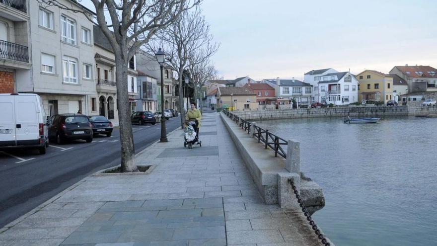 Calle Ribeira de Chazo en A Illa de Arousa