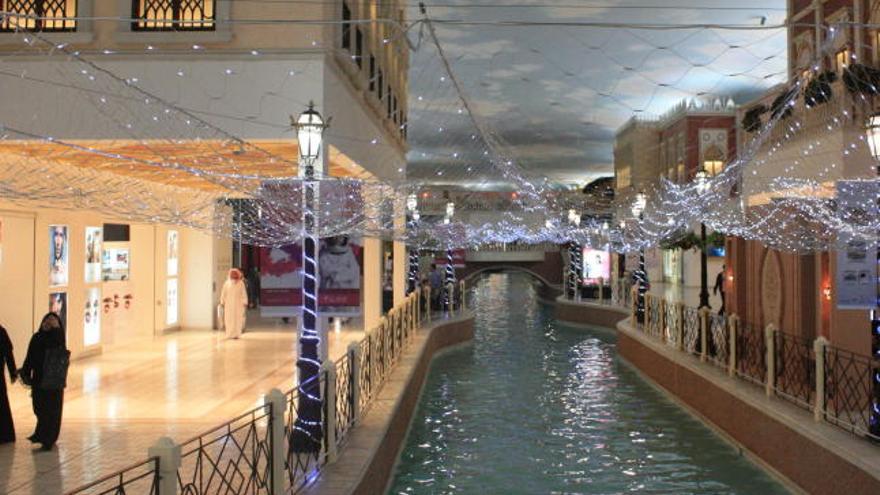 Un centro comercial de lujo al estilo veneciano