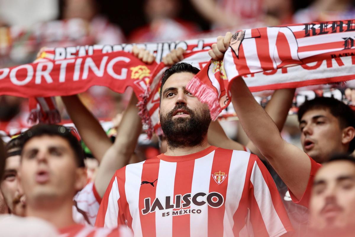 Así fue el partido entre el Sporting y el Burgos Así fue el partido entre el Sporting y el Burgos