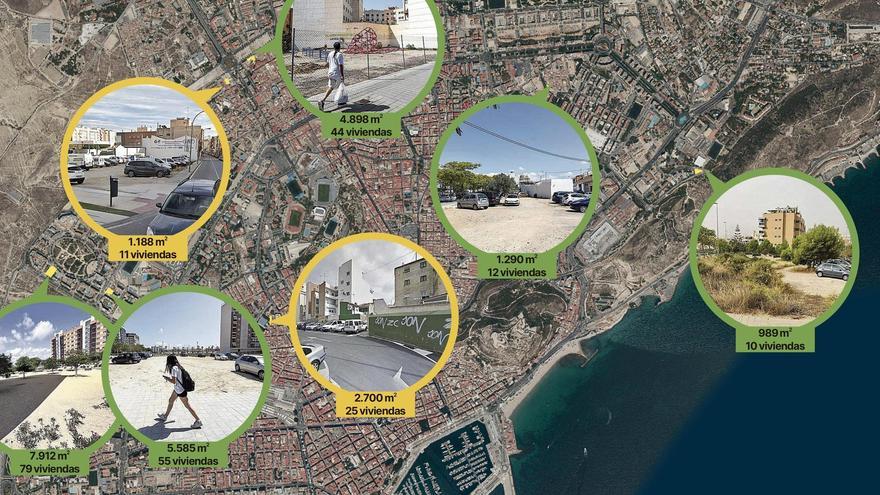 El Consell valora construir 265 viviendas públicas en el suelo ofrecido por Alicante
