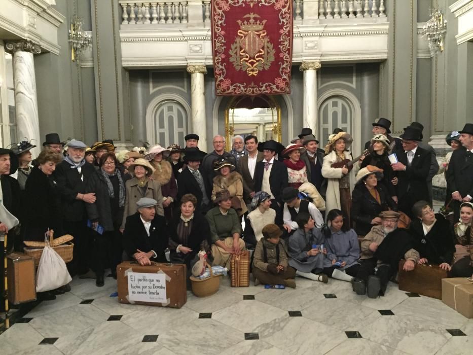 Protesta de Teruel Existe en València