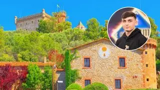 Entramos en la casa de Pedri en Castelldefels: una finca de más de 5 millones, con vistas privilegiadas y Messi como nuevo vecino