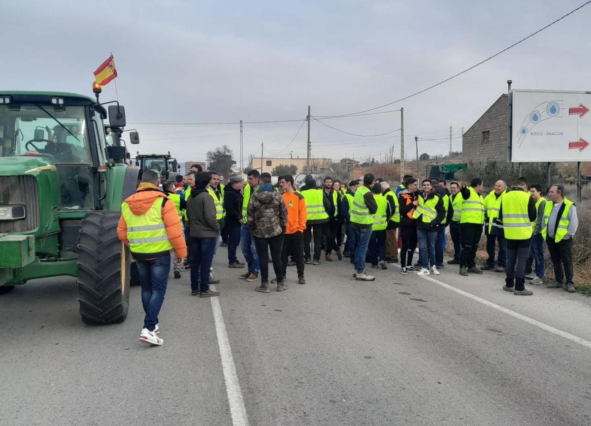 La zona de Valdejalón es una de las que más se está movilizando estos días.  | SERVICIO ESPECIAL