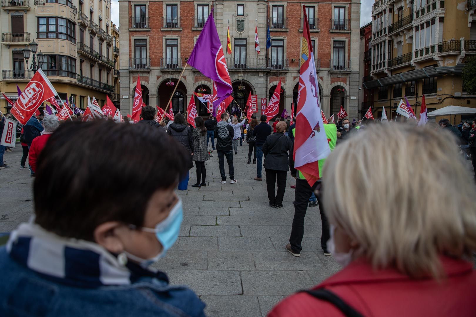 Manifestación por el día del trabajador