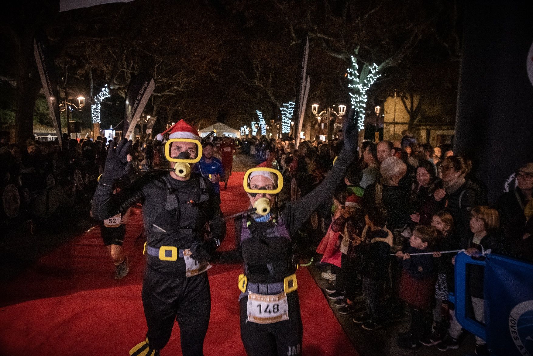 La Sant Silvestre de Berga, en fotos