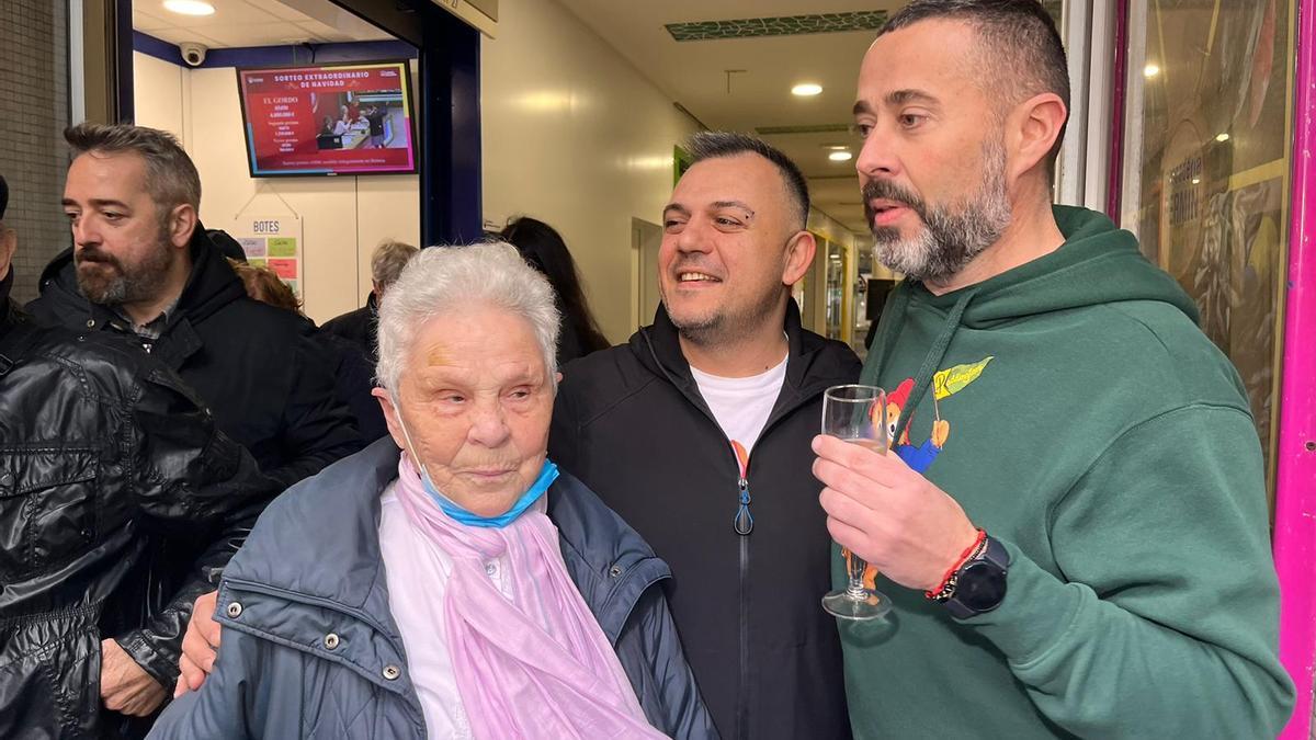 Asunción Liste compró el Gordo terminado en 90 porque su marido, fallecido, habría cumplido 90 años