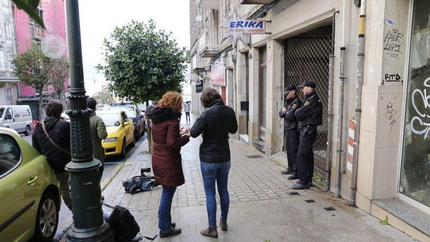 Herida grave tras ser apuñalada en Vigo