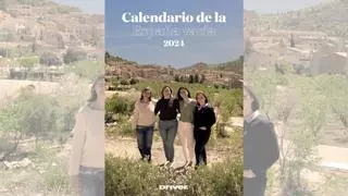 Alquézar y sus mujeres, protagonistas de la V edición del “Calendario de la España vacía”