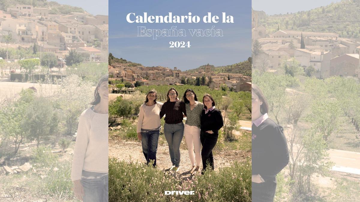 Portada de la V edición del “Calendario de la España vacía”
