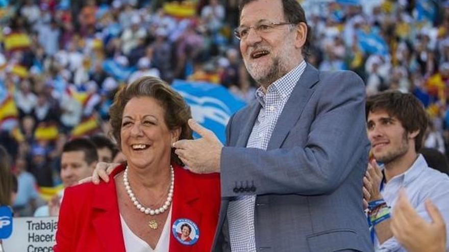 Rajoy: &quot;Rita Barberá está absolutamente limpia&quot;