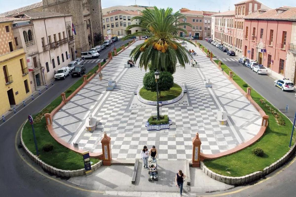 Plaza de Santa María, el centro neurálgico de Talavera de la Reina