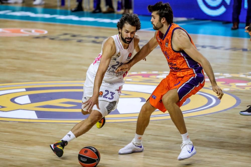 Euroliga: Real Madrid - Valencia Basket, en imágenes