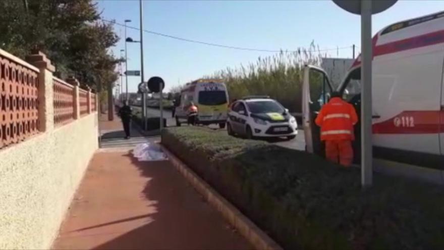 Fallece una mujer atropellada en Castellón