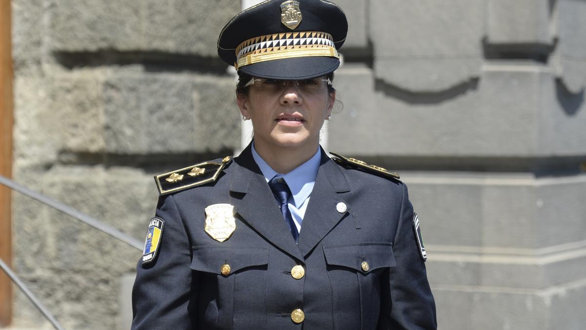 Carmen Delia Martín Mederos, jefa de la Policía Local de Las Palmas de Gran Canaria.