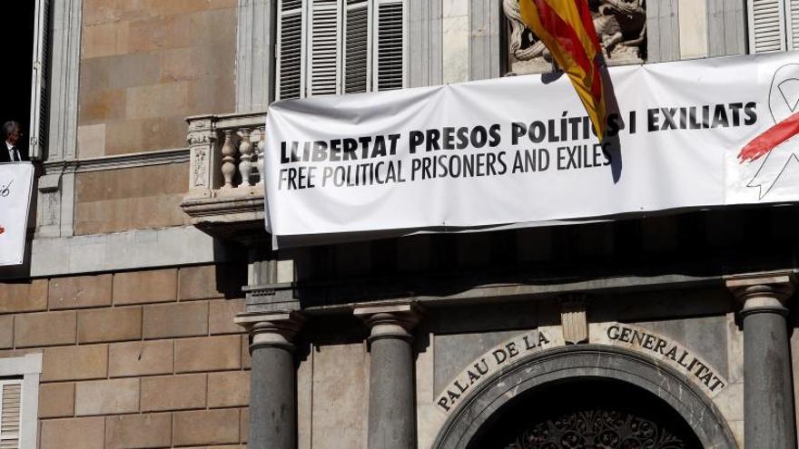 Imatge de la façana del Palau de la Generalitat