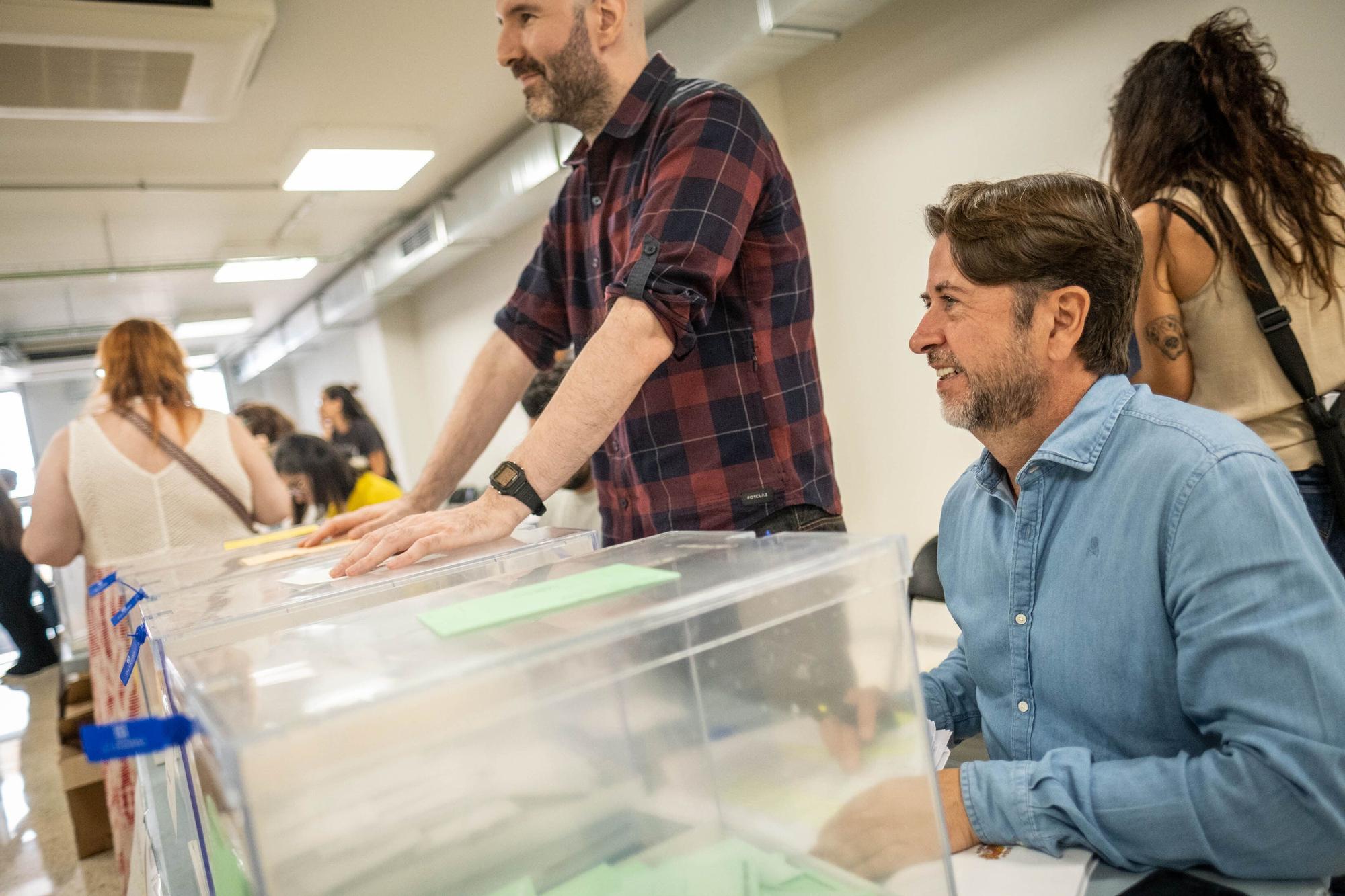 Jornada electora en Santa Cruz de Tenerife