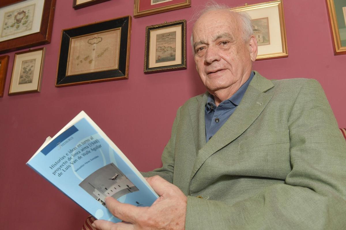 La línea aérea de Van de Walle cubría los huecos del servicio de Iberia, que era muy deficiente