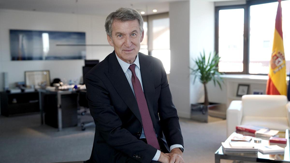 Feijoo: La revalorización del sistema de pensiones es una línea roja de mi programa