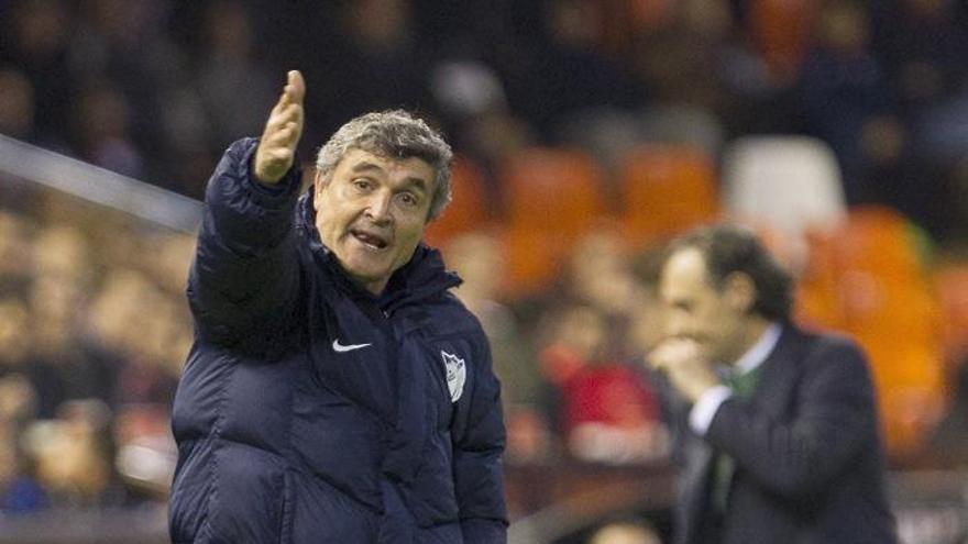 Juande Ramos, en Mestalla