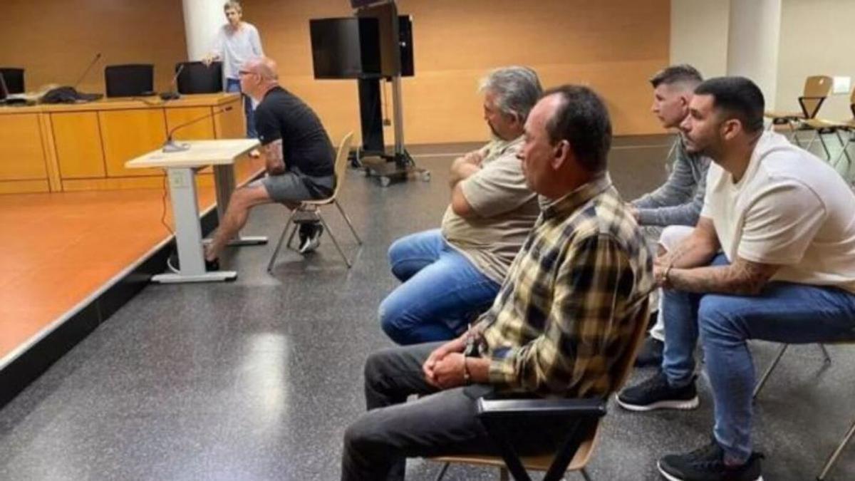 Juicio por el asesinato de José Antonio Perera, en abril de 2024 en el Palacio de Justicia de Arrecife.