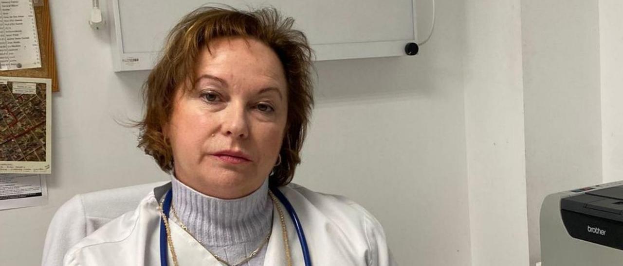 La doctora Slyvka pasaba ayer consulta en sa Pobla. | DIARIO DE MALLORCA