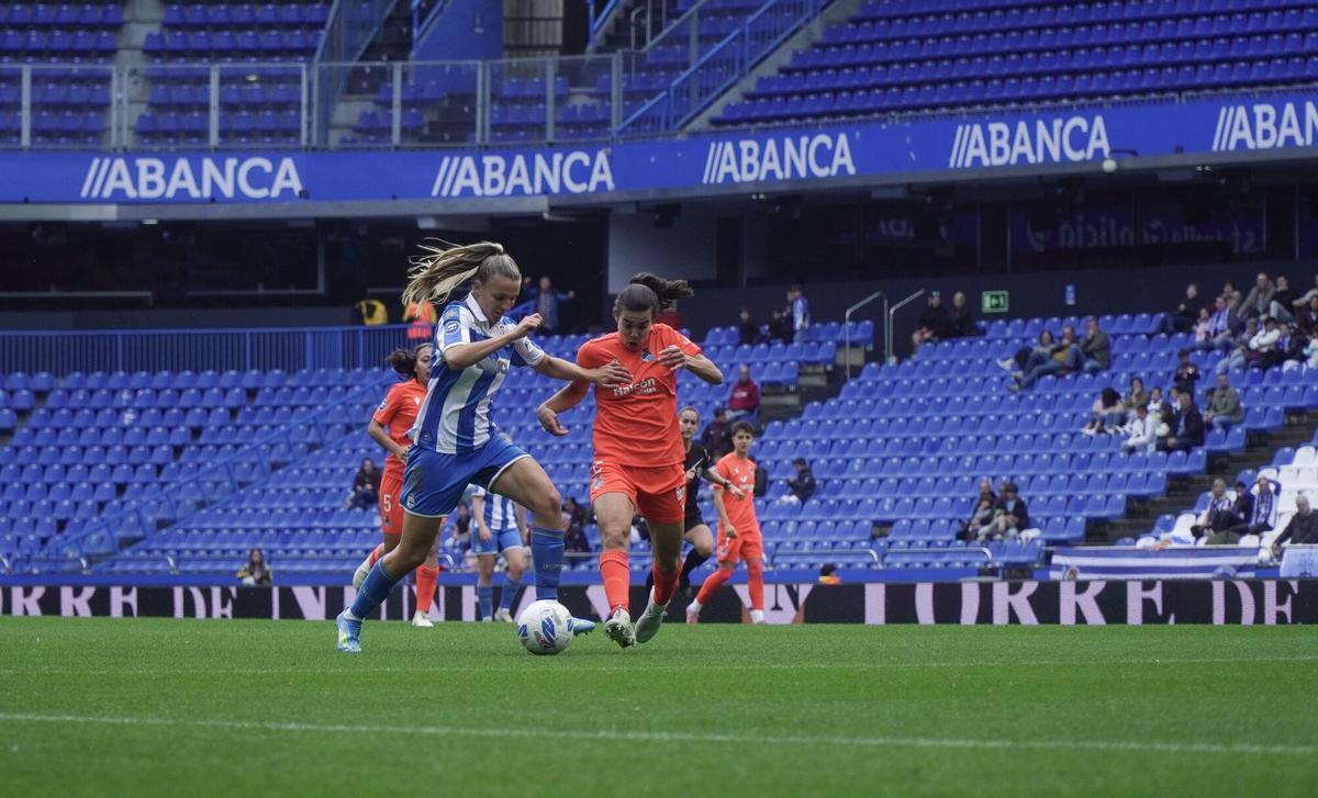 El Dépor Abanca - Real Sociedad, en imágenes
