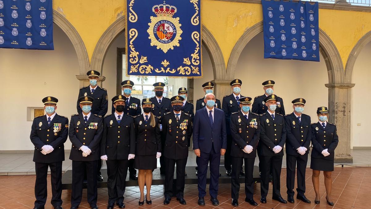 El delegado del Gobierno en Canarias preside la jura de nuevos inspectores e inspectoras de la 32ª promoción