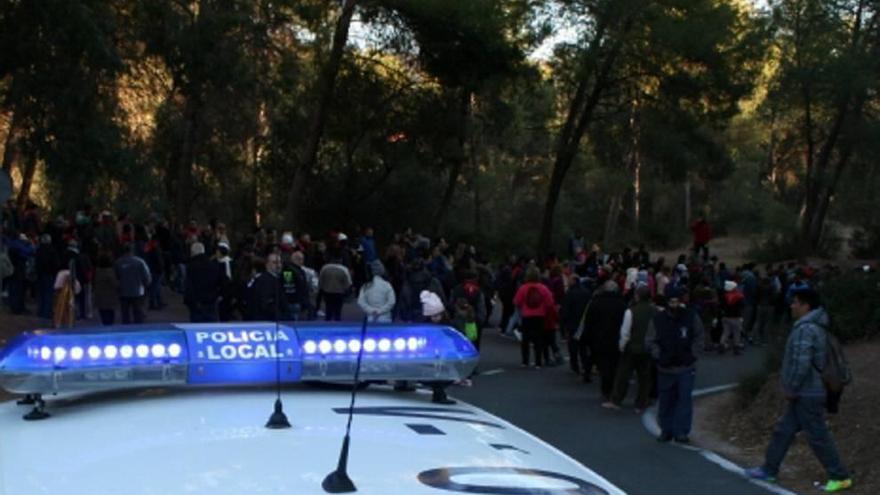 La Policía Local de Totana redobla la vigilancia en la romería.