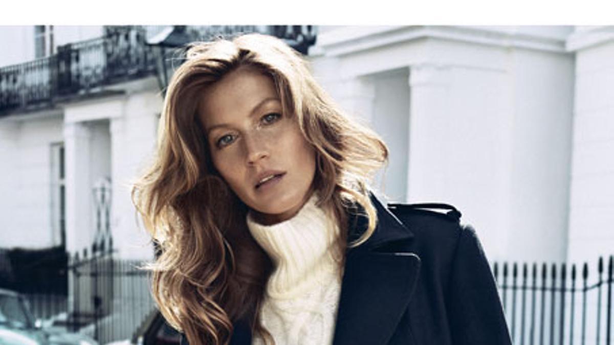 Gisele Bündchen, top, brasileña, H&amp;M, firma, sueca, moda, temporada, otoño-invierno, campaña, imagen