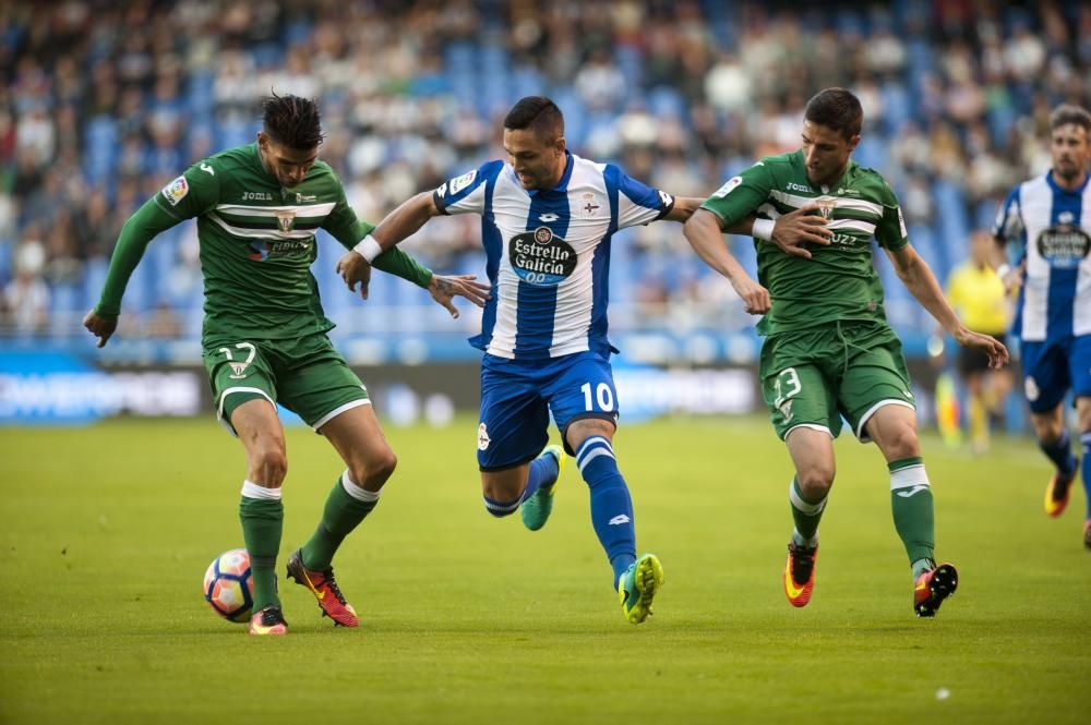 El Deportivo pierde ante el Leganés