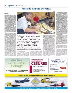 Festa da Anguía de Valga 2026