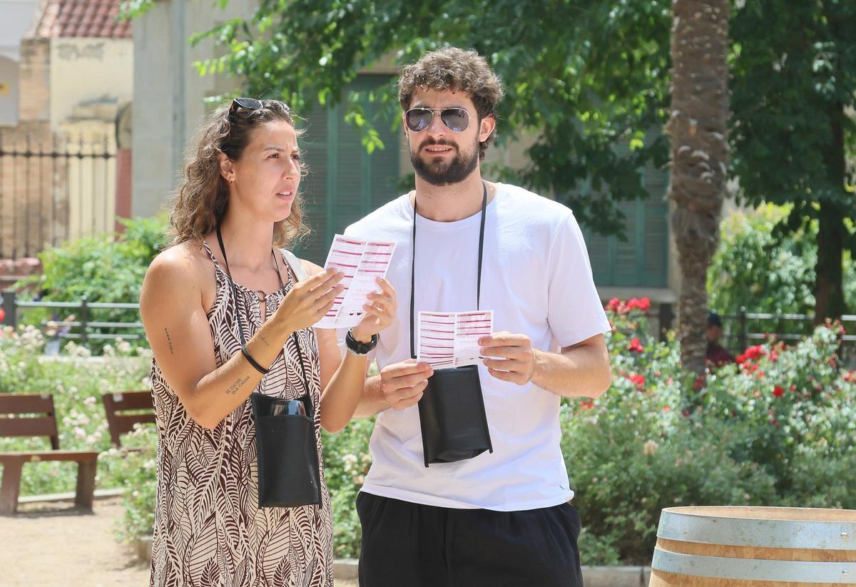 Les imatges de la mostra de vins de la ViBa al Pati del Casino de Manresa