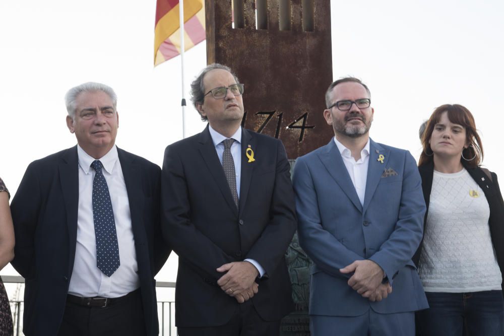 Talamanca commemora la batalla del 1714 amb Quim Torra