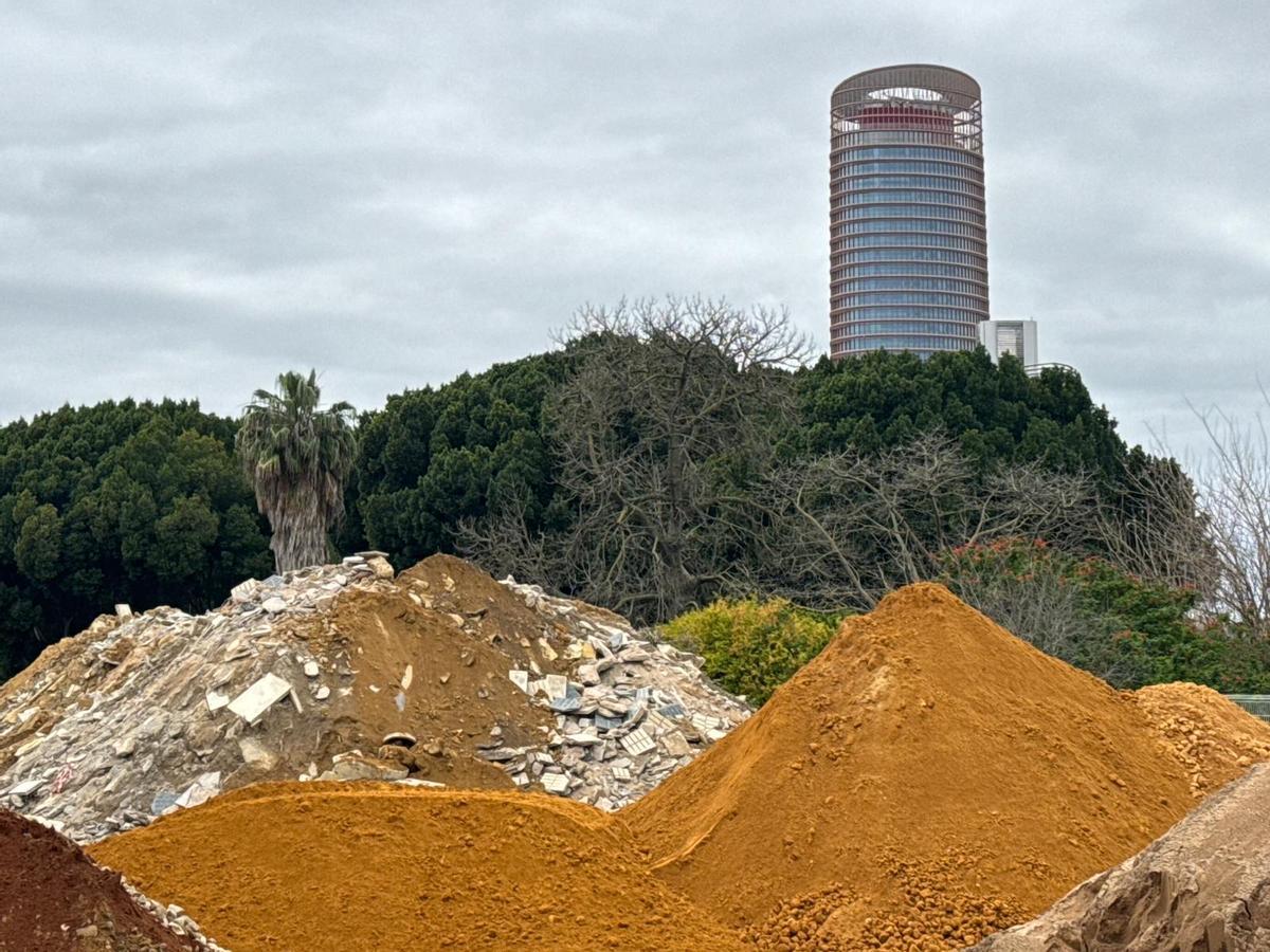 Los escombros en Torneo.