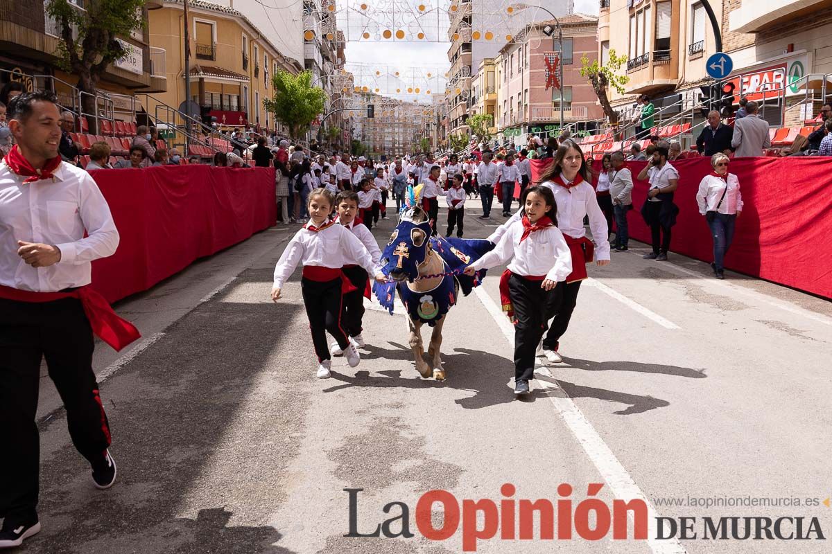 Desfile infantil en las Fiestas de Caravaca (Bando Caballos del Vino)