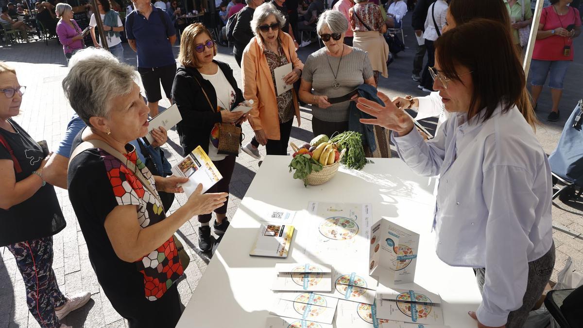 Campaña de alimentación saludable por el Día de la Alimentación.