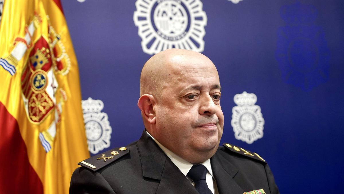 El jefe Superior de la Policía Nacional en Castilla y León, Juan Carlos Hernández Muñoz.