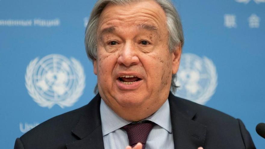 António Guterres, secretari general de Naciones Unidas