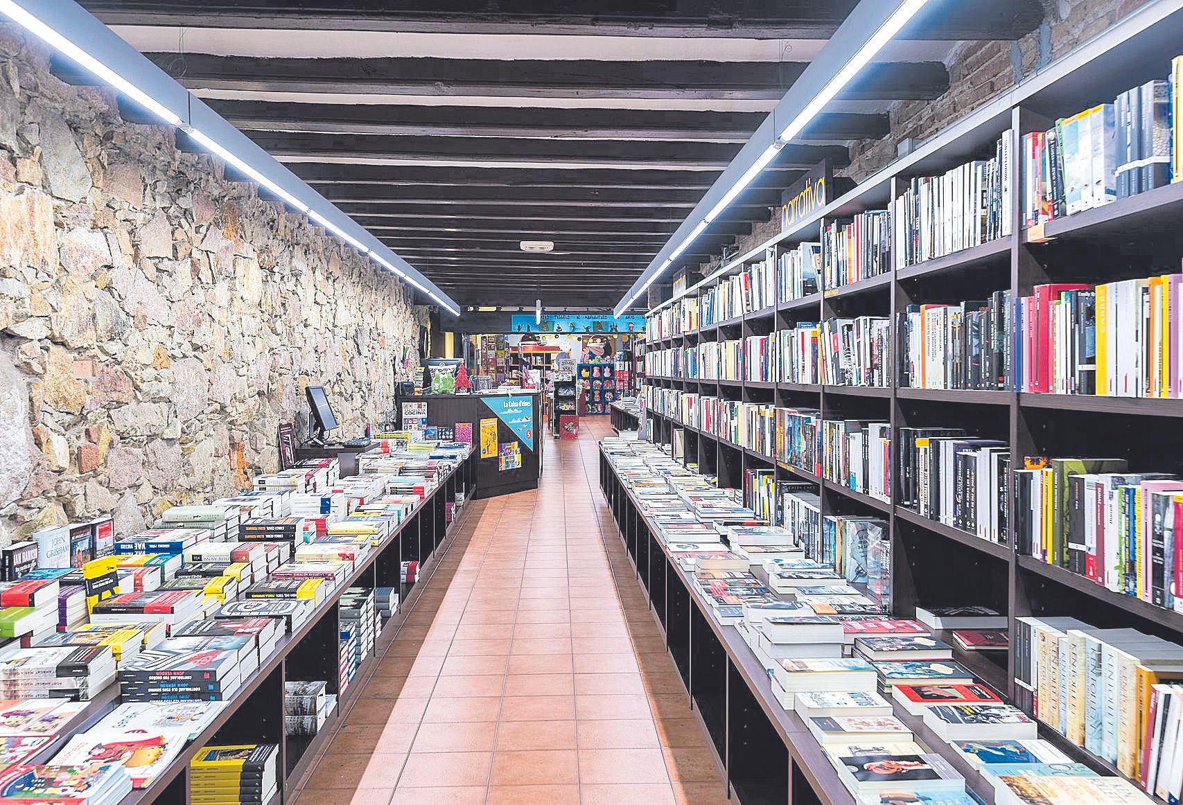 La librería La caixa d'eines, en Barcelona