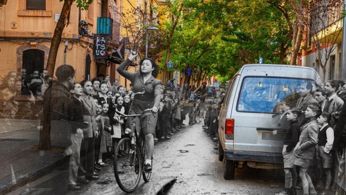 Una de las recapturas de la colección de 'Recapturant la Barceloneta'.